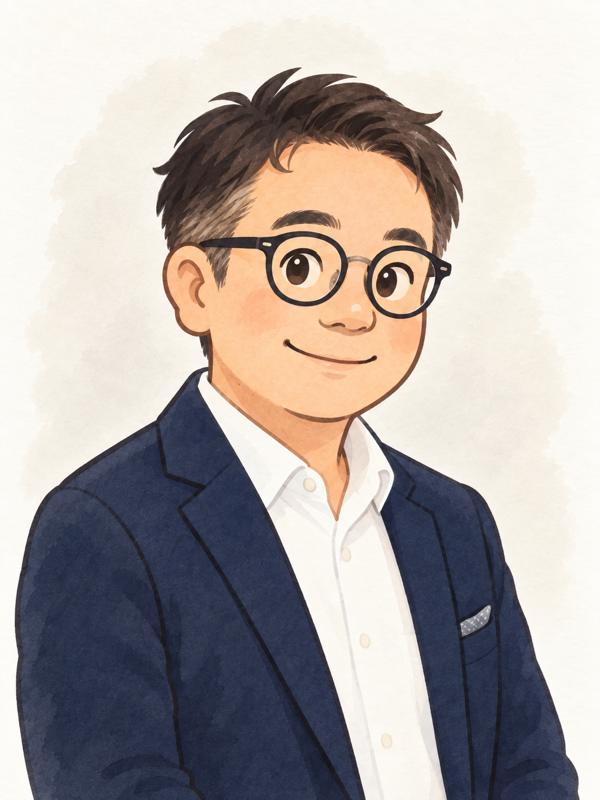 鈴木 よしゆきの似顔絵イラスト